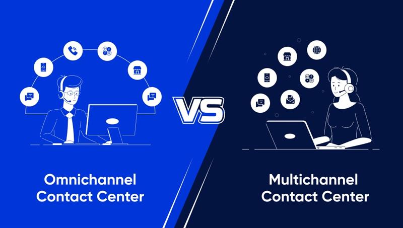 Omnichannel vs Multichannel Contact Center
