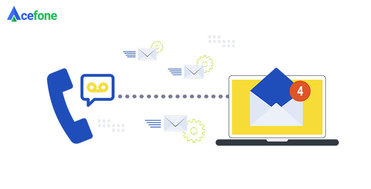 voicemail to email feature
