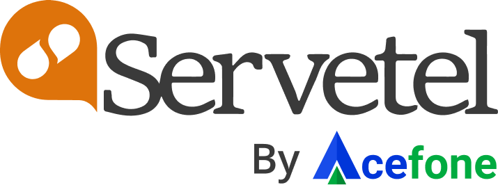 Servetel by Acefone logo